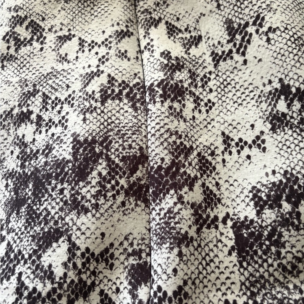 Escada Sport Monochrome Python Print Mini Dress S… - image 13